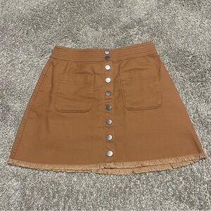 Women’s Madewell High Waist Snap Skirt Size 2